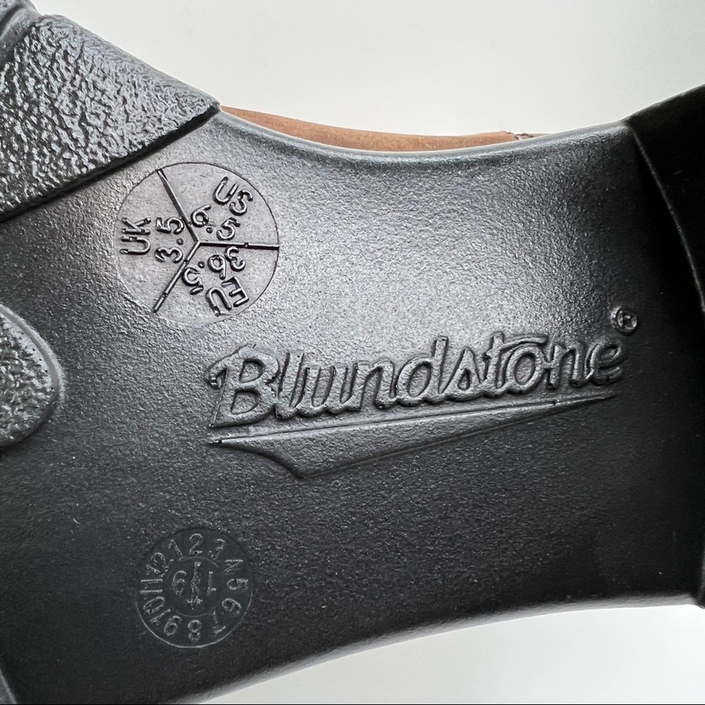 NEW Blundstone 1673 Chelsea Bootie Antique Brown Leather Size 6.5 US - Picture 7 of 11